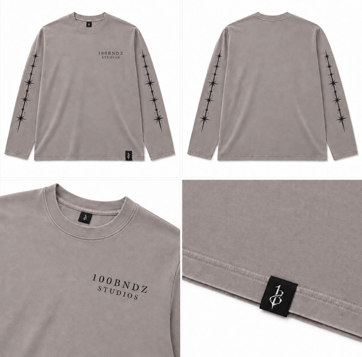 BONE GREY LONG SLEEVE