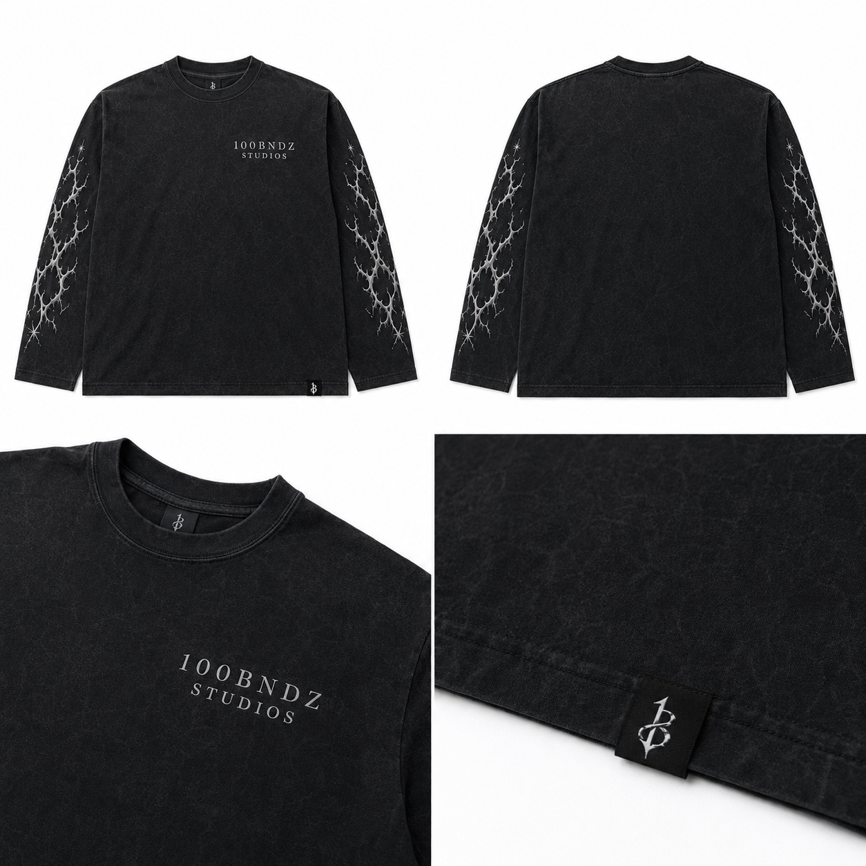 MIDNIGHT BLACK LONG SLEEVE