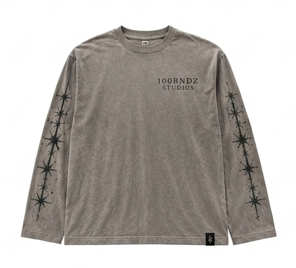 BONE GREY LONG SLEEVE