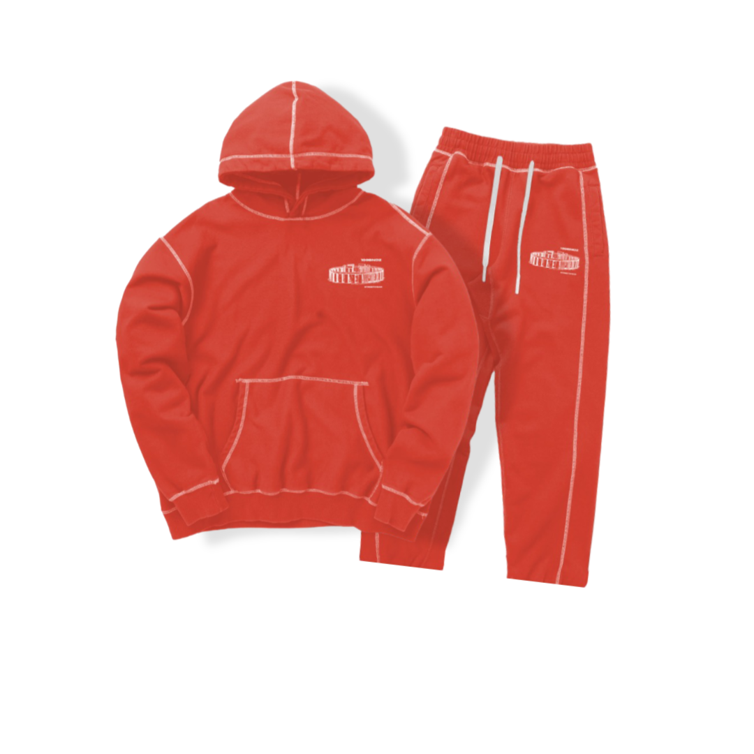 RED FULL TRACKSUIT