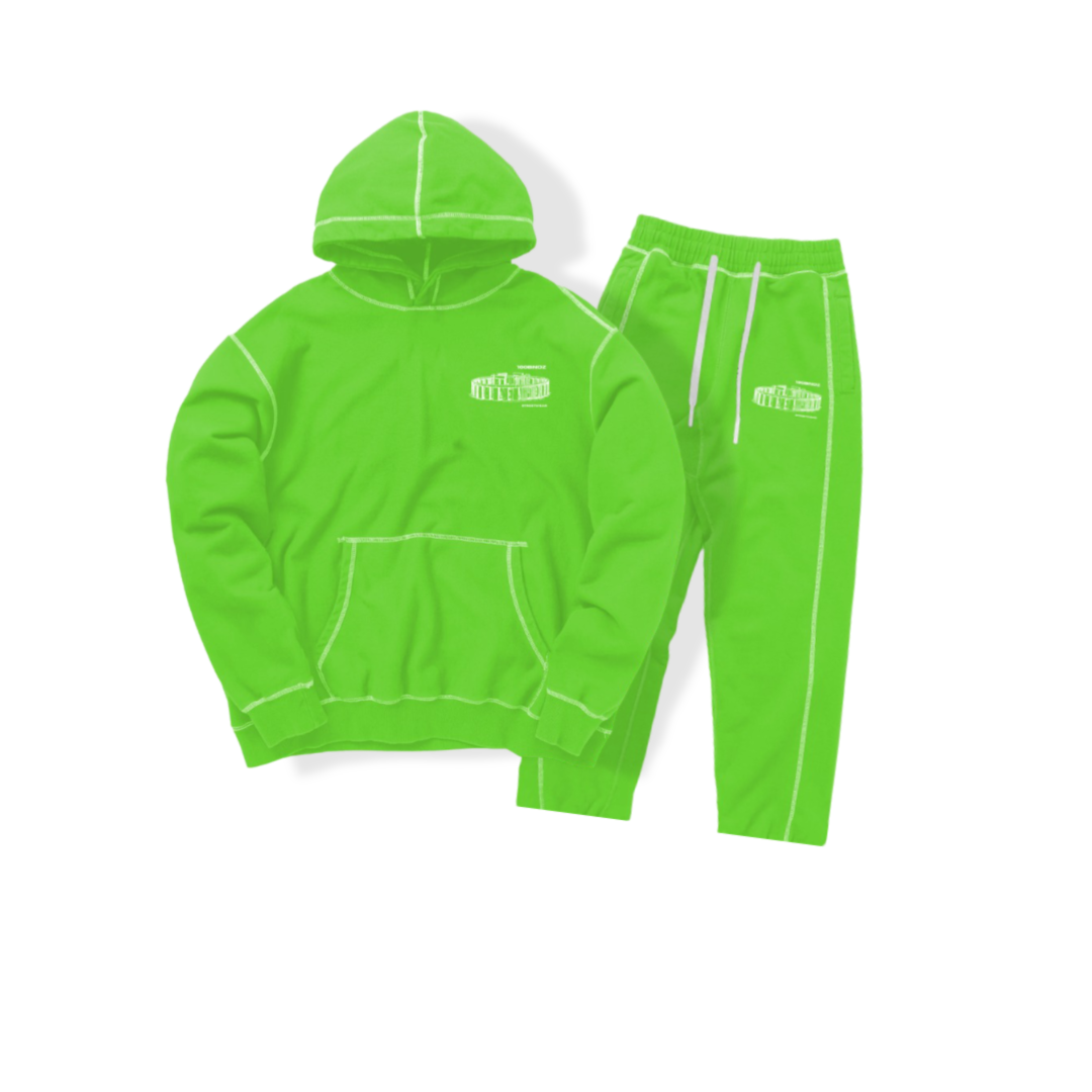 GREEN FULL TRACKSUIT